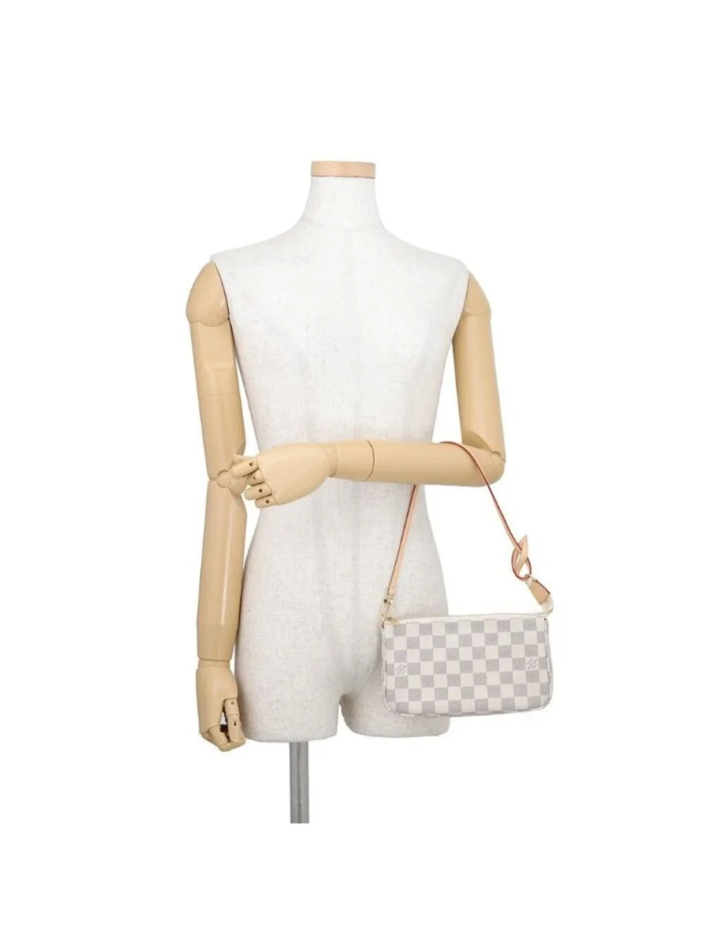 Louis Vuitton Handbag Damier Azur Pochette Accessoires Pouch